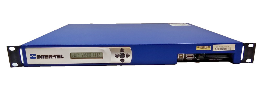 Inter-Tel 5000 500.1000 Cabinet with Key - Tested Working