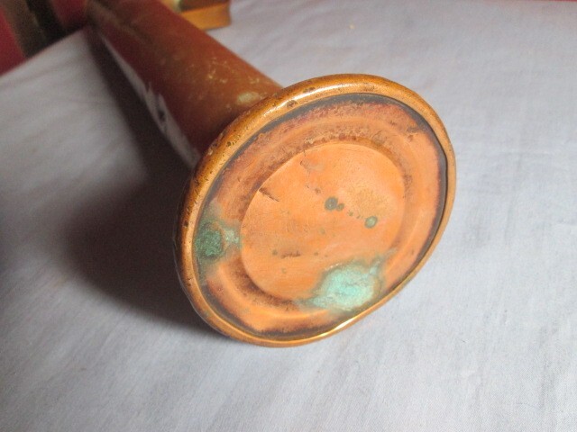 Vintage Copper Measure or Salinometer w Copper Handle 9207