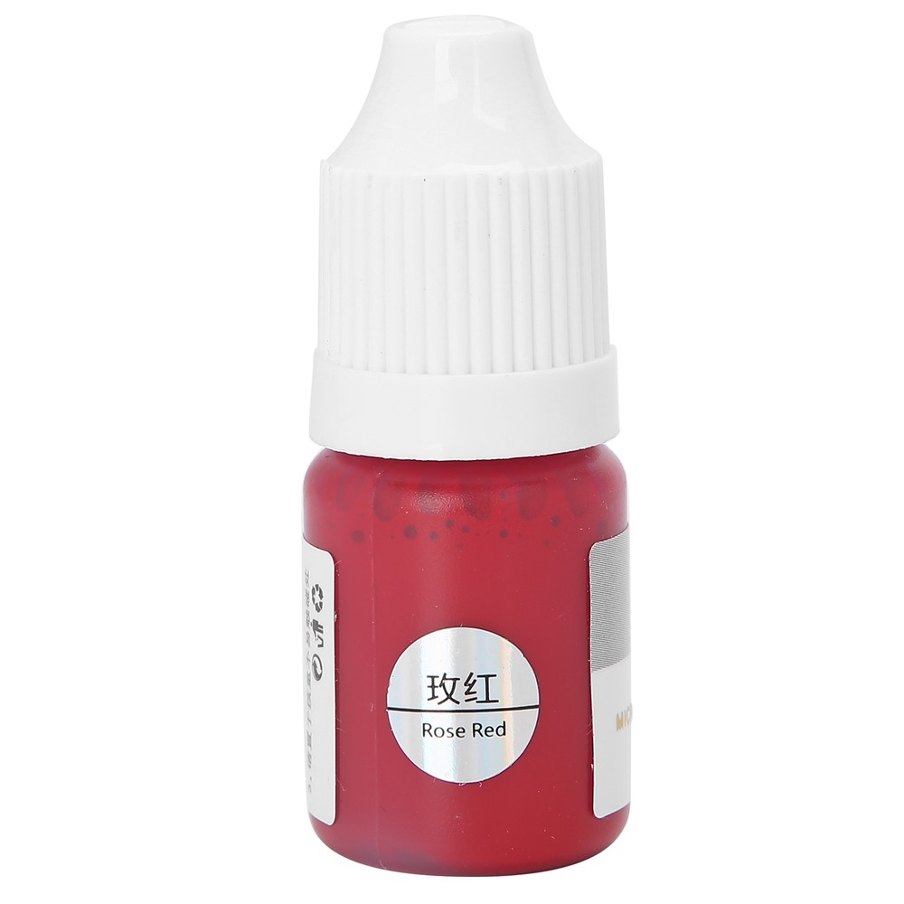 (Rose Red )Fast Coloring Lip Tattoo Ink Practice Microblading Pigment Access