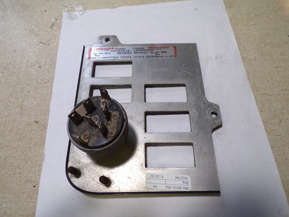 Peterbilt Dynacraft Trim Panel with Ignition Assembly S64-6045-355L00