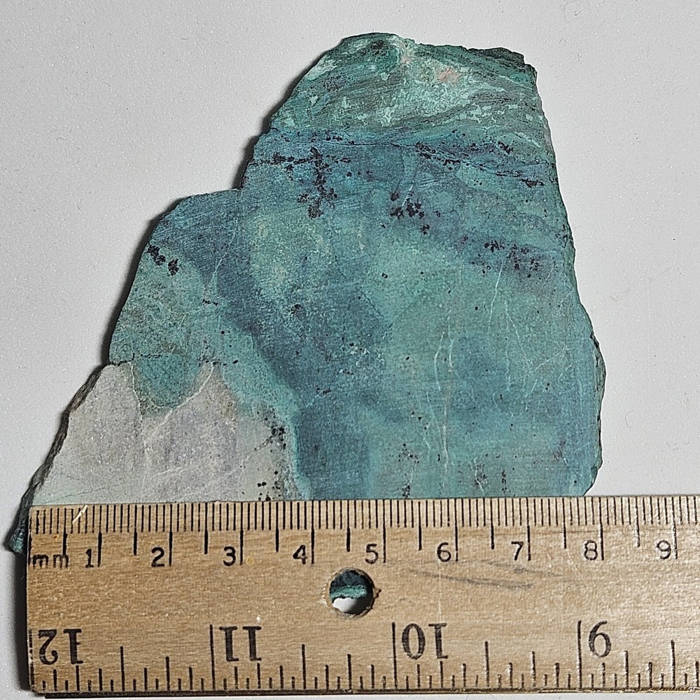 Chrysocolla Lapidary Slab New Mexico 91 Grams Untreated Solid Slab