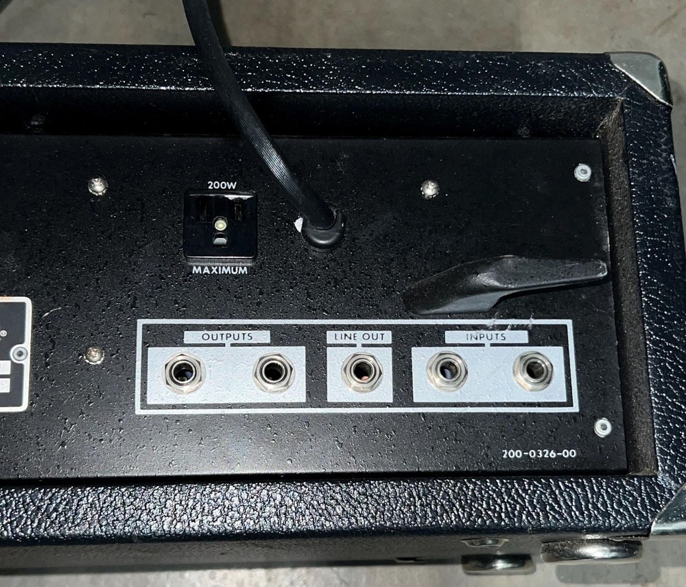 Kustom III-Mon Monitor Graphic Equalize.