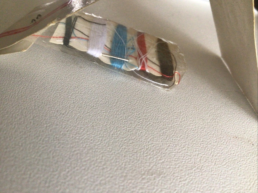 Vintage TWA Airlines SEWING KIT