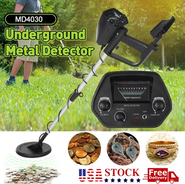 LCD Metal Detector , Deep-Sensing Hunter for Multi-Purpose & Treasure Digging