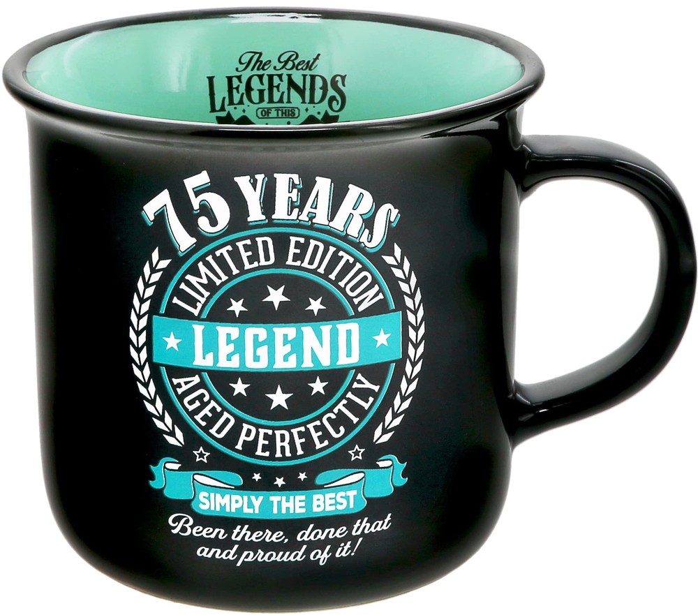 Pavilion 75 Years Ceramic 13oz Campfire Mug, Double-Sided