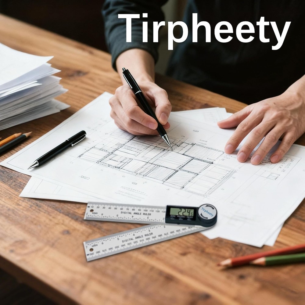 Digital Angle Finder Protractor, 3rd Generation Quick Display Angle Gauge Ruler,