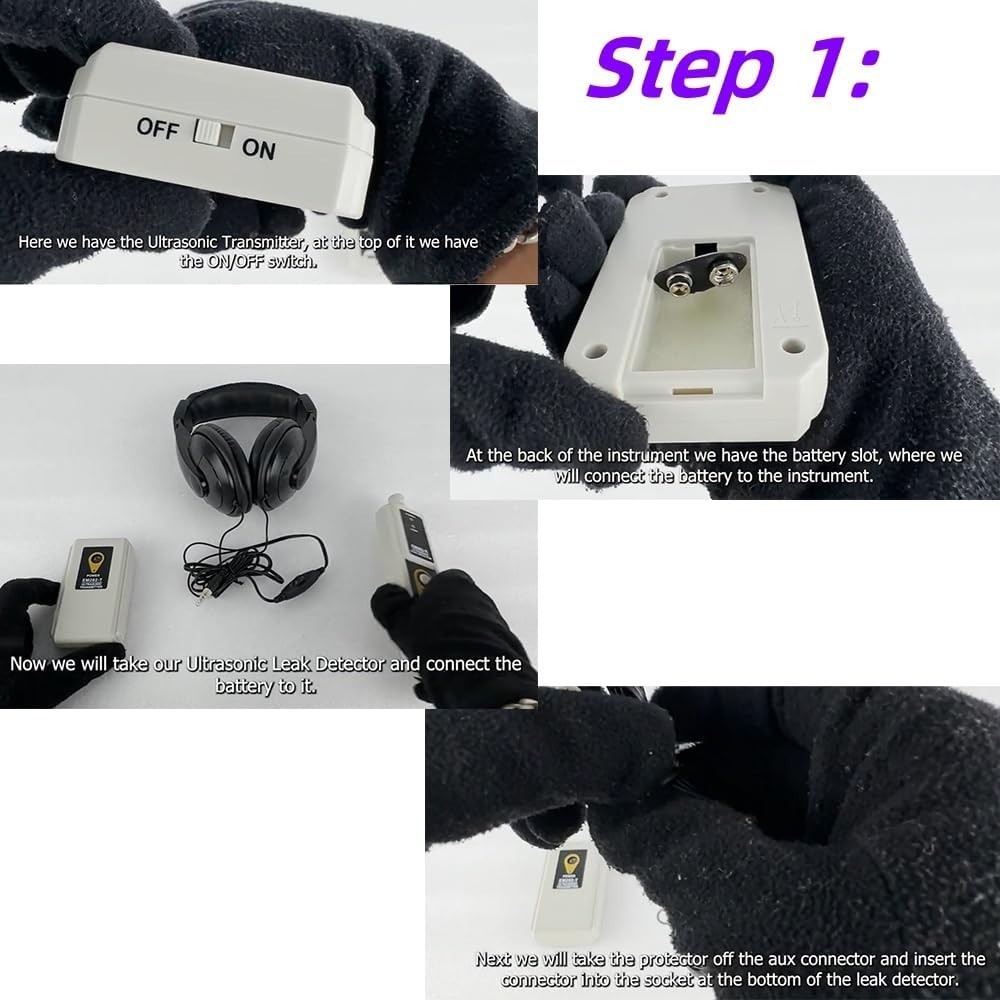 Efficient Leak Detection with Ultrasonic Pressure Transmitter & LED Indication