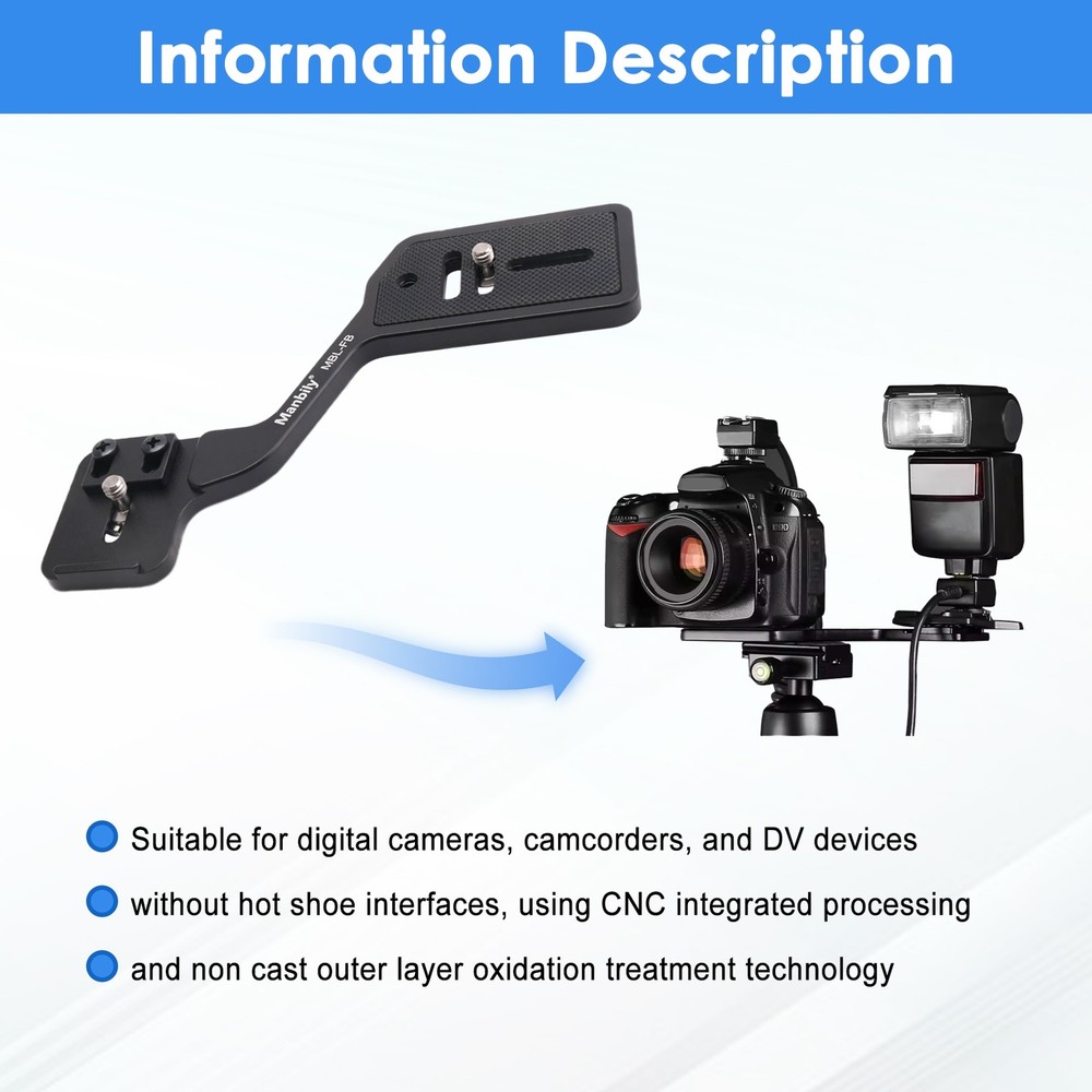 Vertical Flash Bracket Professional Multi-Functional Portable Convenient3546