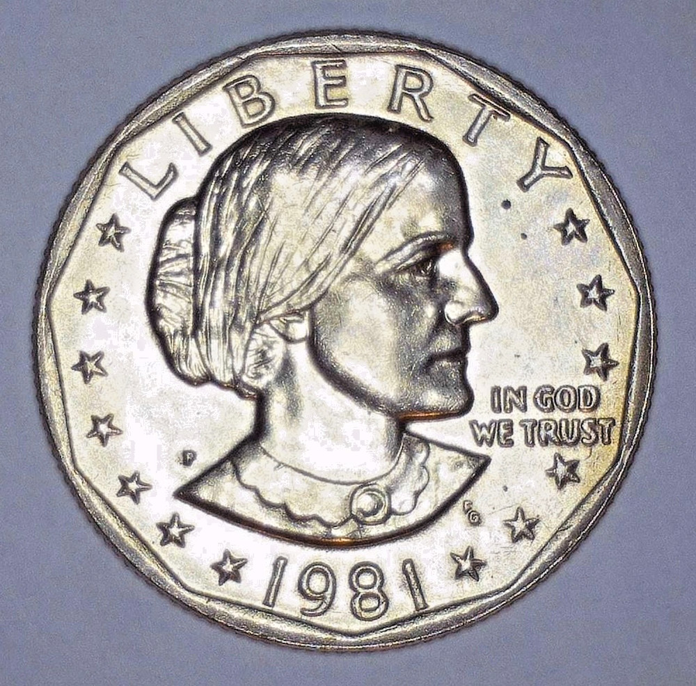 1981-P Susan B Anthony Dollar UNC MS