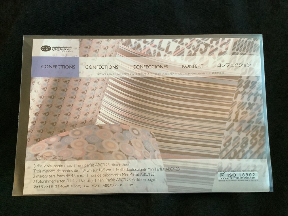 Creative Memories "Confections" Pack - BRAND NEW!!