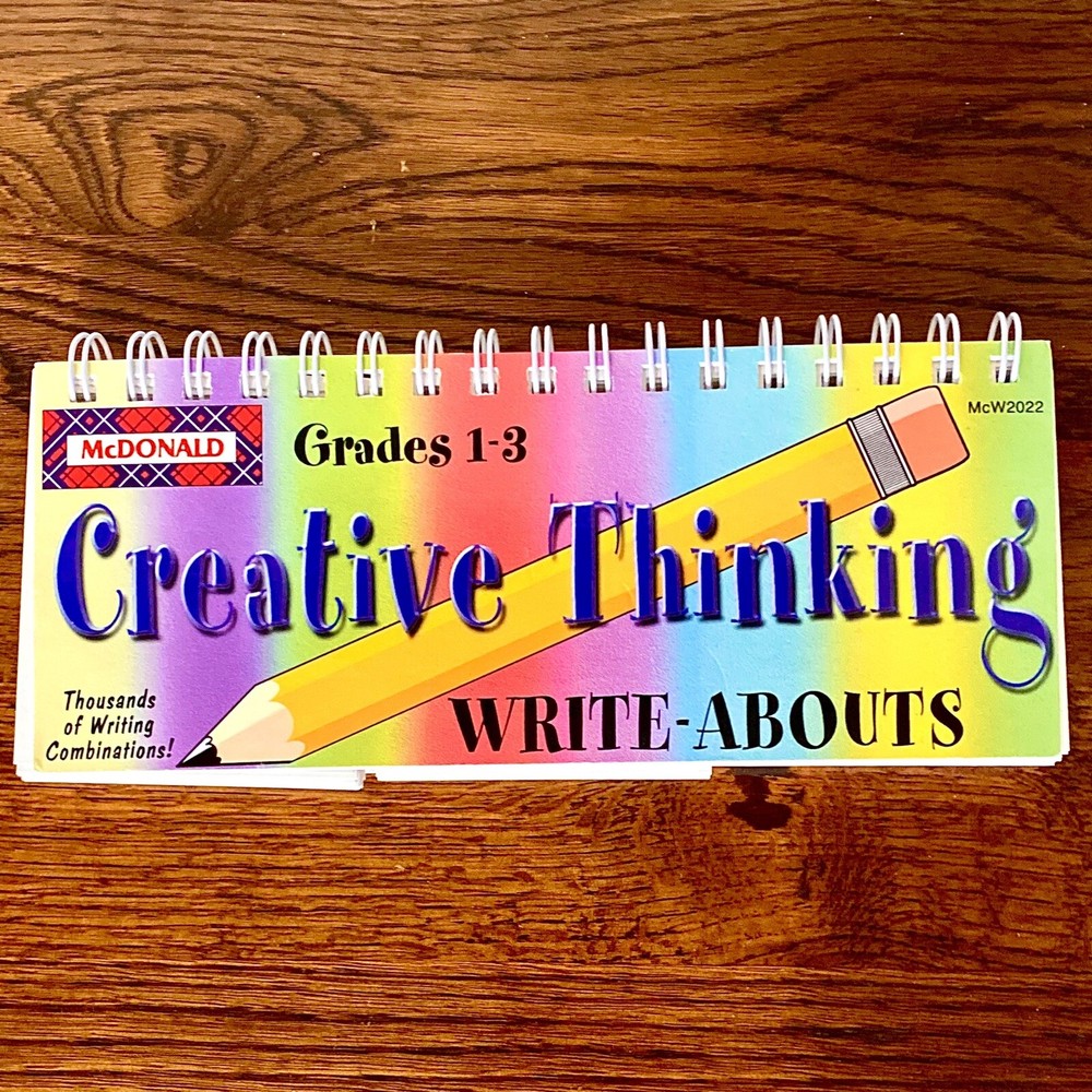McDonald Publishing - MC-W2022 Grades 1-3 Creative Thinking Write-Abouts