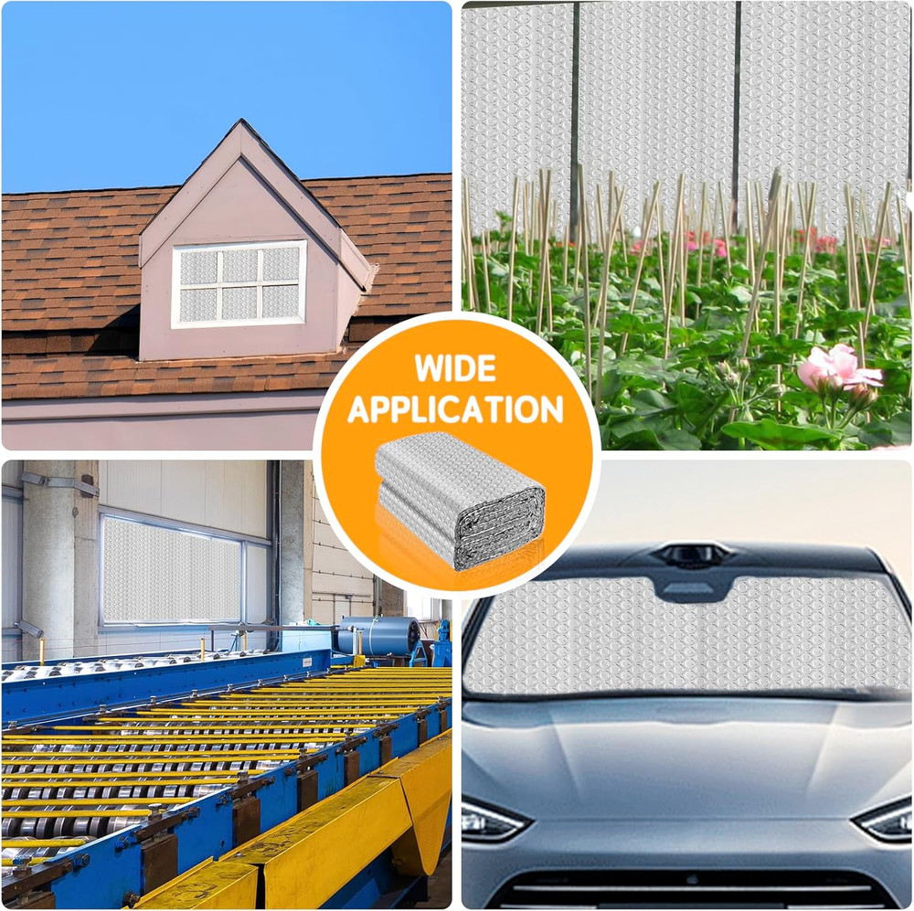 Reflective Foil Insulation, Double Reflective Bubble Insulation Sheet, Aluminum