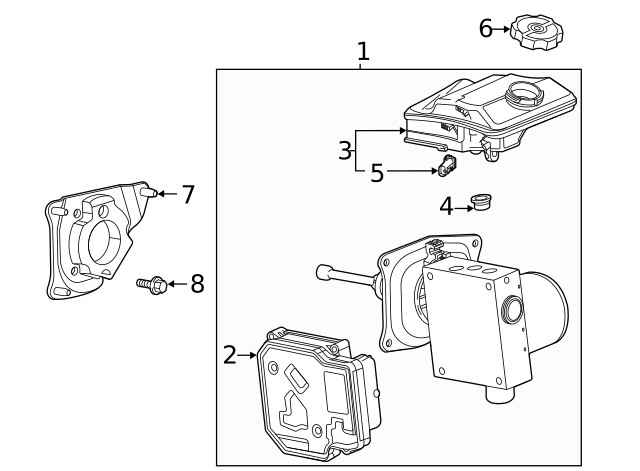 Genuine GM Control Module 85115835