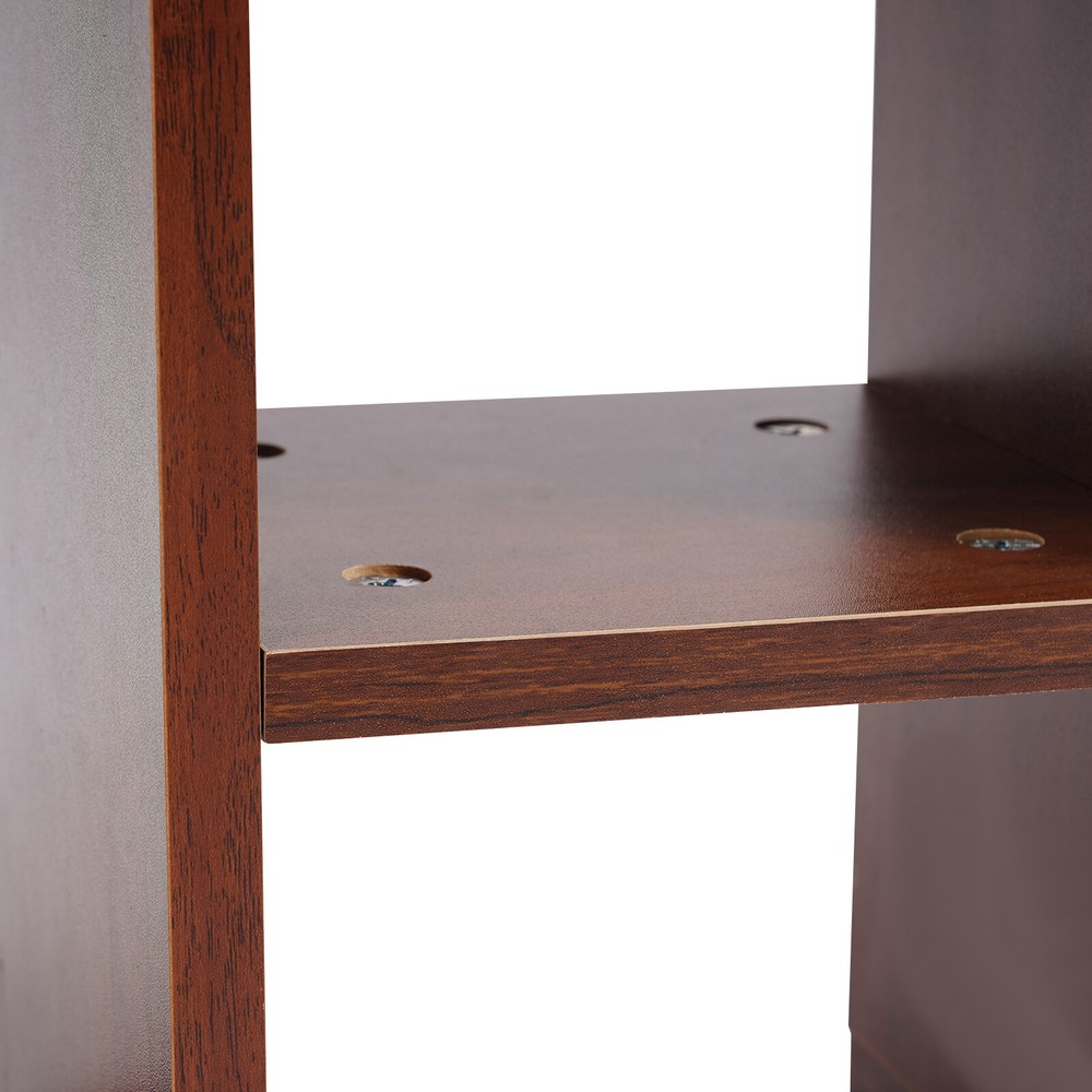 Wall Mounted Bookshelf 2-tier Wall Mounted Writing Table Folding Space Saving