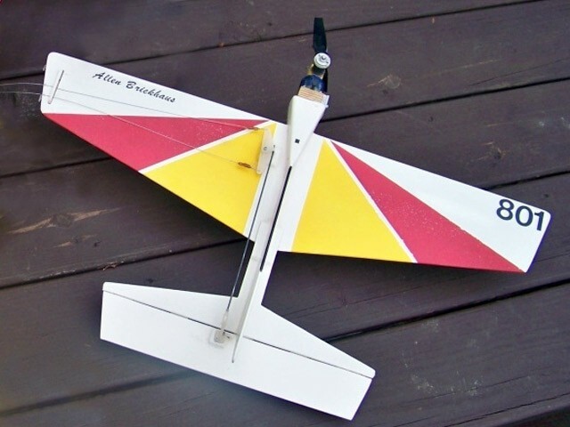 Ambush Control Line 24" WS RC Model Airplane Plans Templates PDF on USB