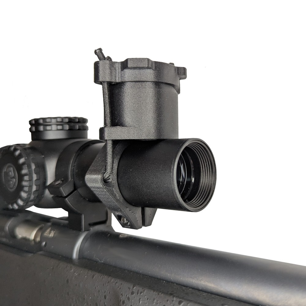 Scope / Lens Cover for Optics with Killflash (Tip Grip Version)