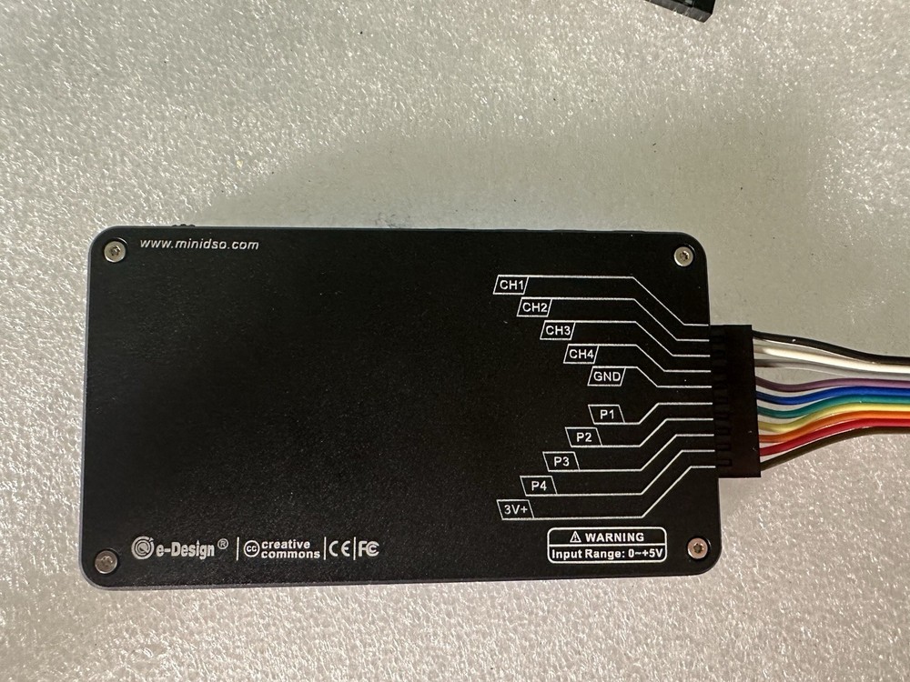 e‑Design LA104 Portable Logic Analyzer – SPI/I²C/UART Support.