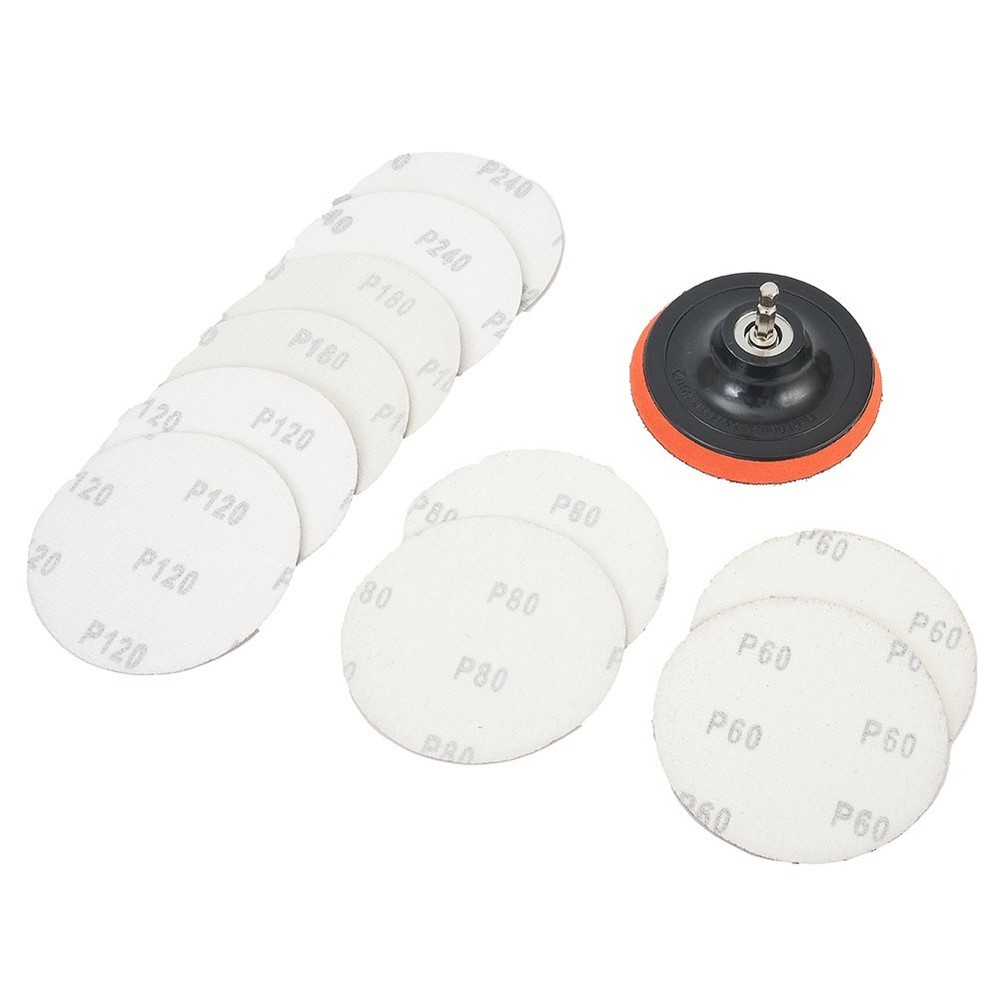 4inch Sanding Disc Aluminium Oxide Discs Hook&Loop M10 Set Polyurethane