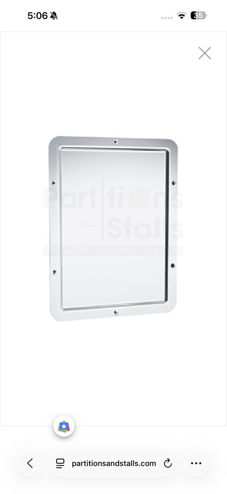 ASI 12x16 Security Mirror
