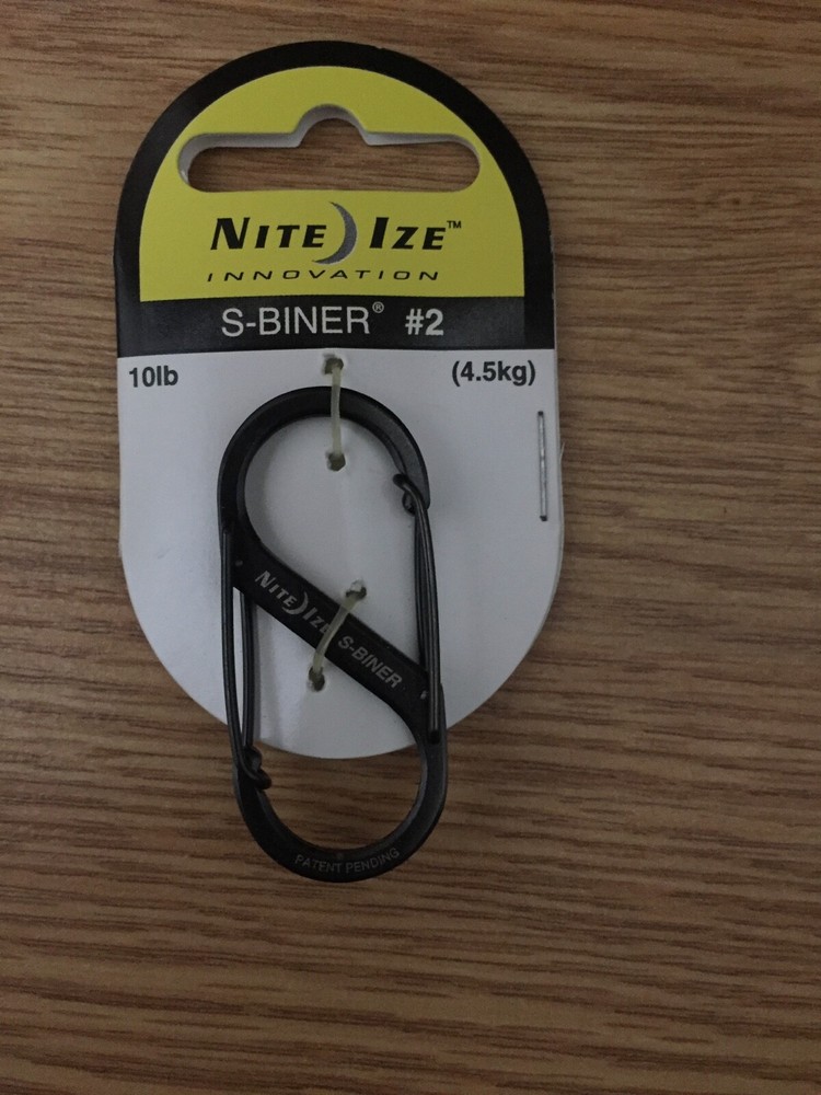 NITEIZE  S-BINER    SB2-03-01 BLACK