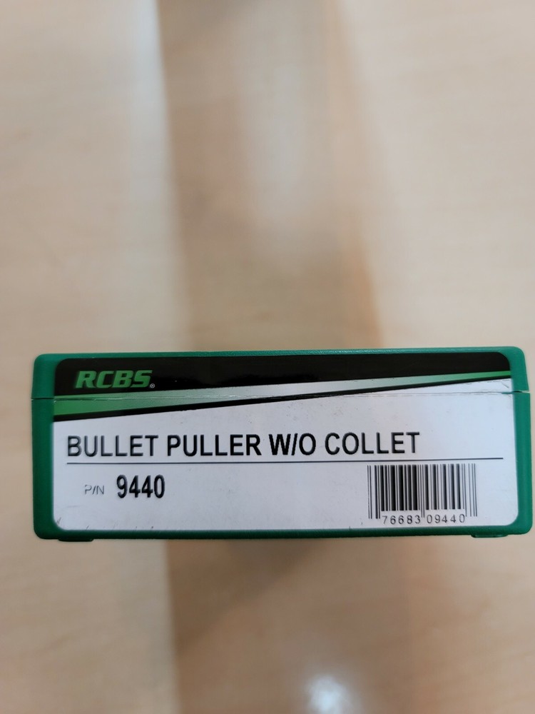 RCBS Standard Bullet Puller w/o Collet Multi-Caliber, mpn 9440