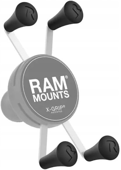 RAM Mounts X-Grip Rubber Cap 4-Pack Replacement RAP-UN-CAP-4U (Black) Black