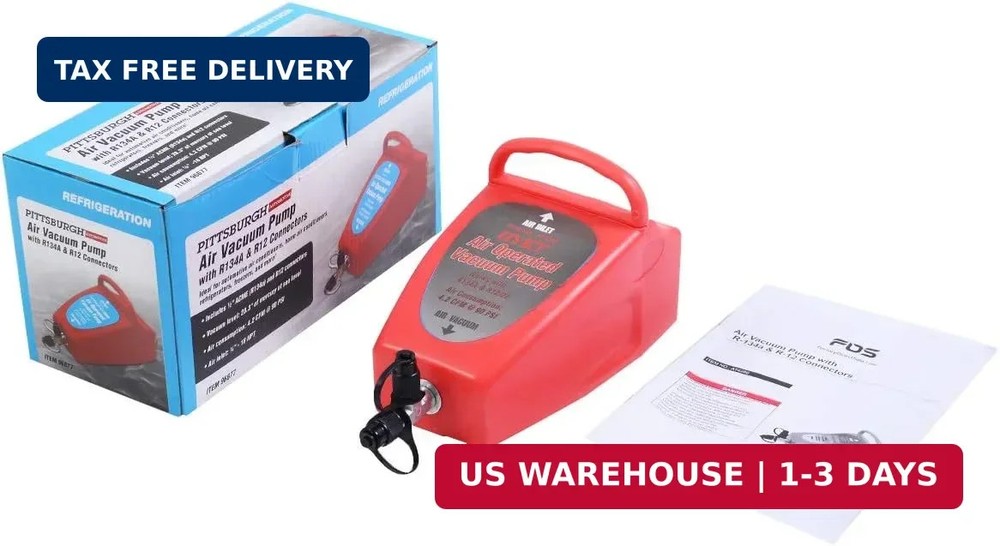 Air Conditioning System Tool Auto Operated Vacuum Pump