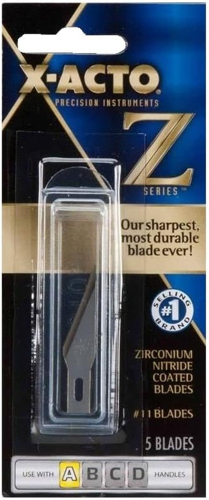 X-ACTO XZ211 #11 Blade Classic Fine Point 6 Pack