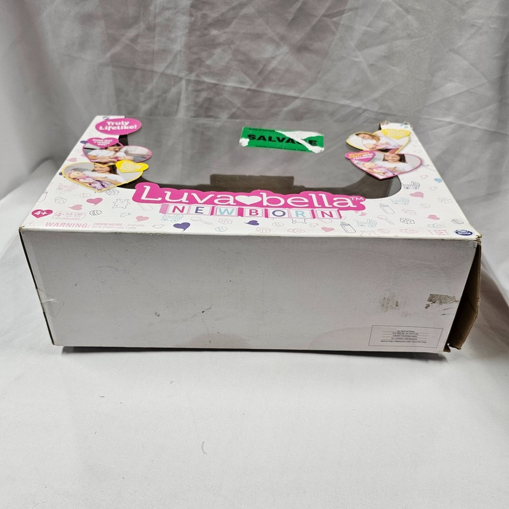 LUVABELLA NEWBORN DOLL spinmaster Replacement Box only
