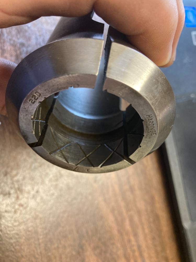 1-1/2" ROUND 22D HARDINGE COLLET