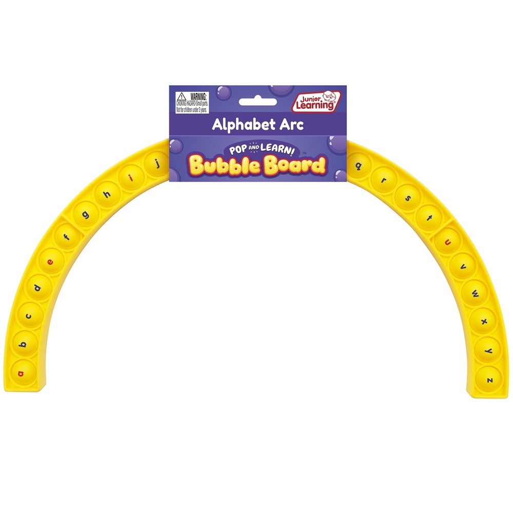 Junior Learning 681 Alphabet Arc Bubble Board, Ages 4 To 7