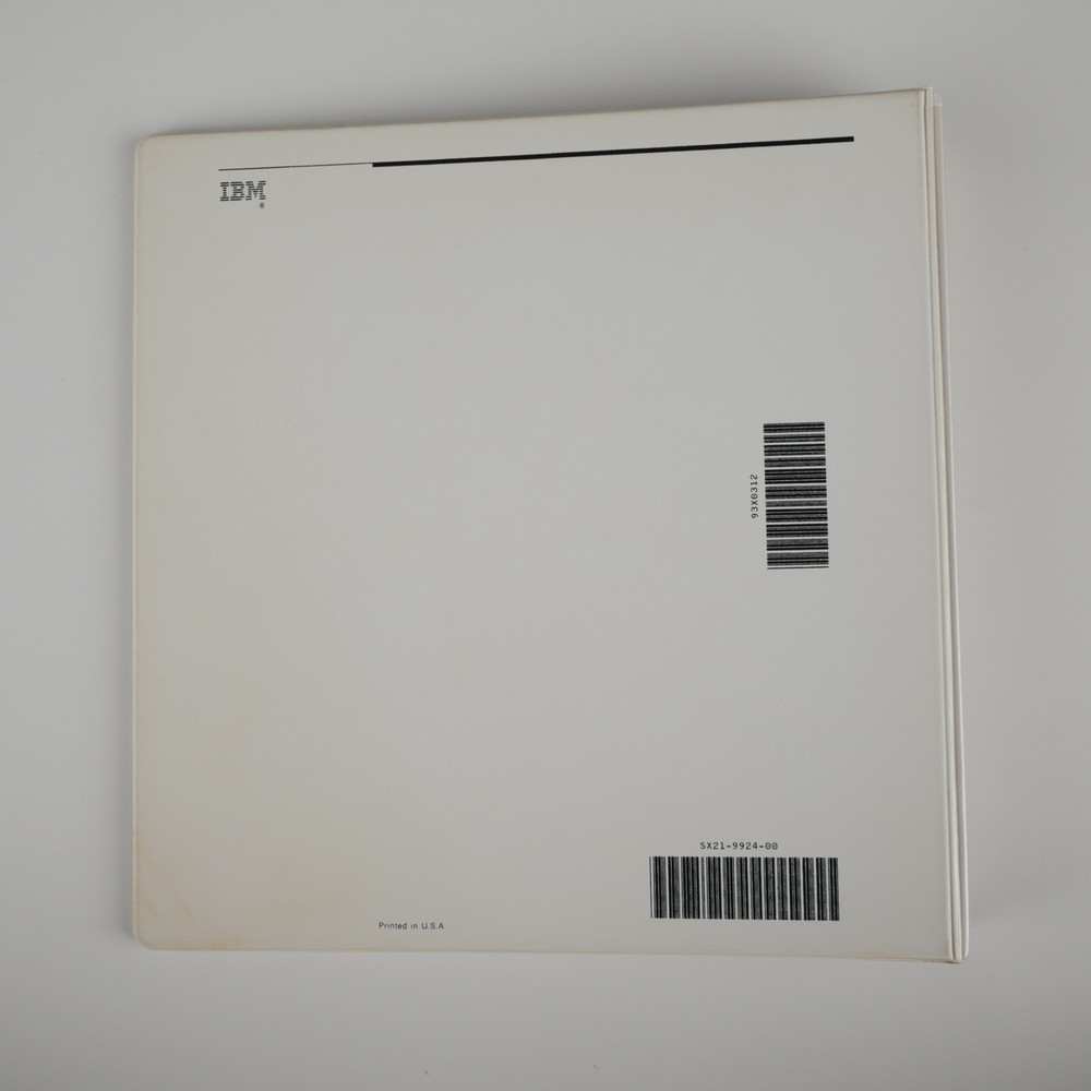 Vintage IBM AS/400 Binder