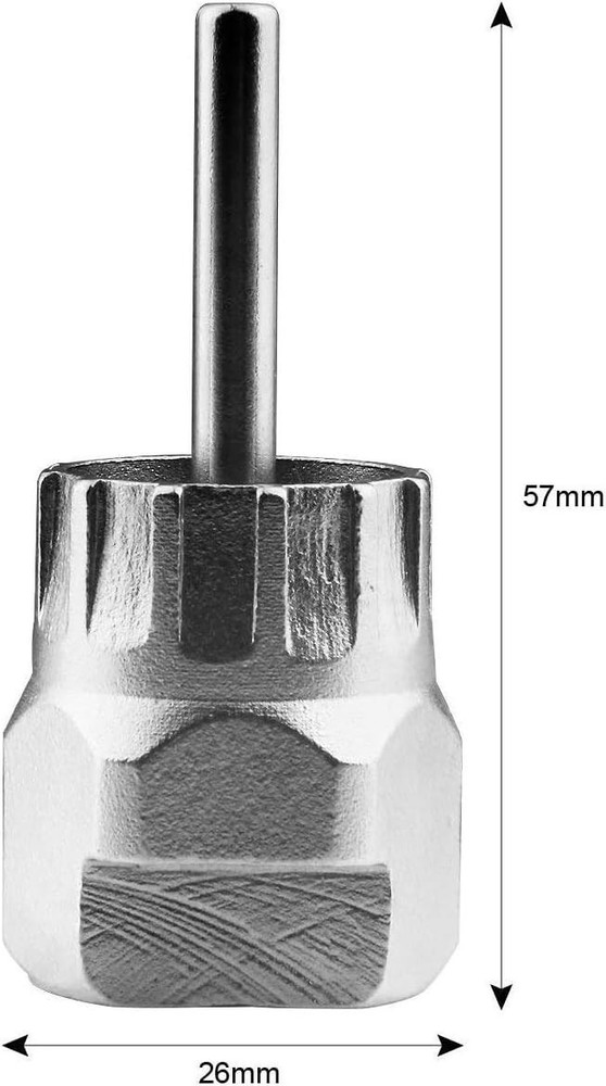 Oumers Bike Cassette Removal Tool, Freewheel Tool with...
