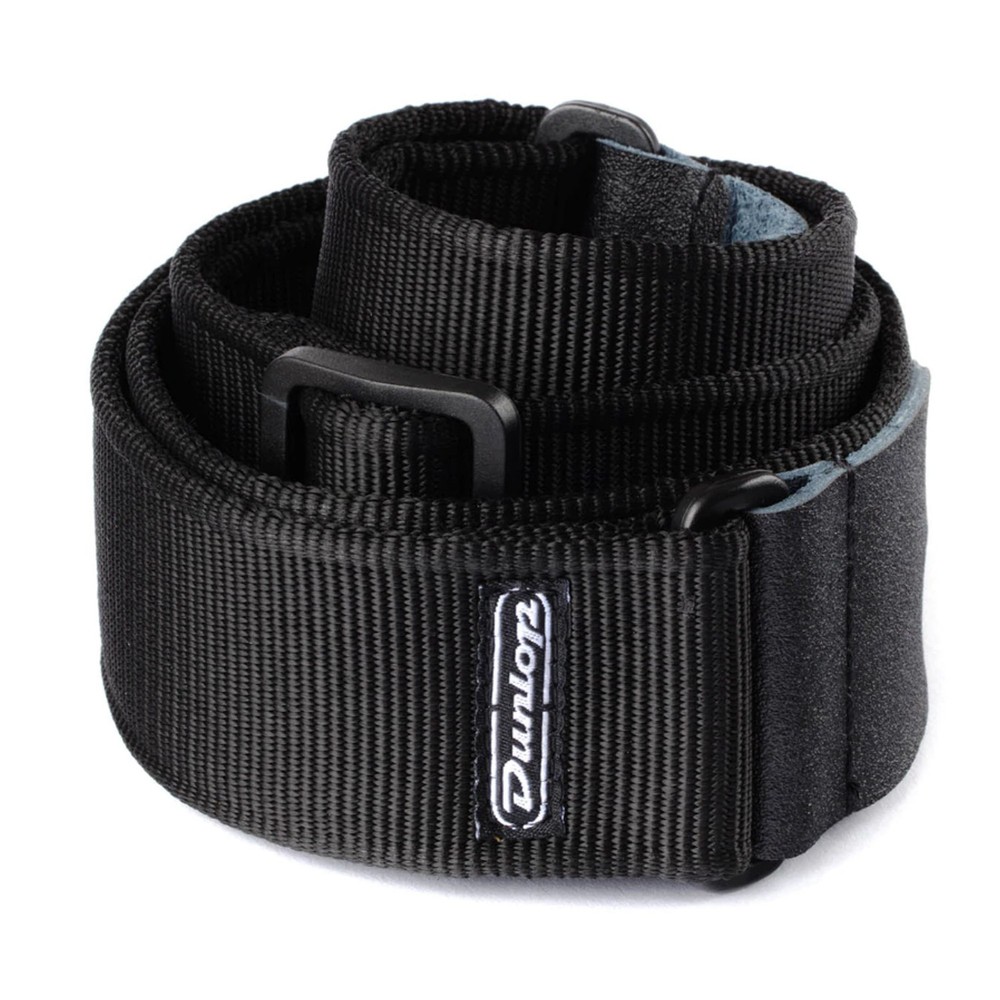 Dunlop D3809BK Classic Black Guitar Strap