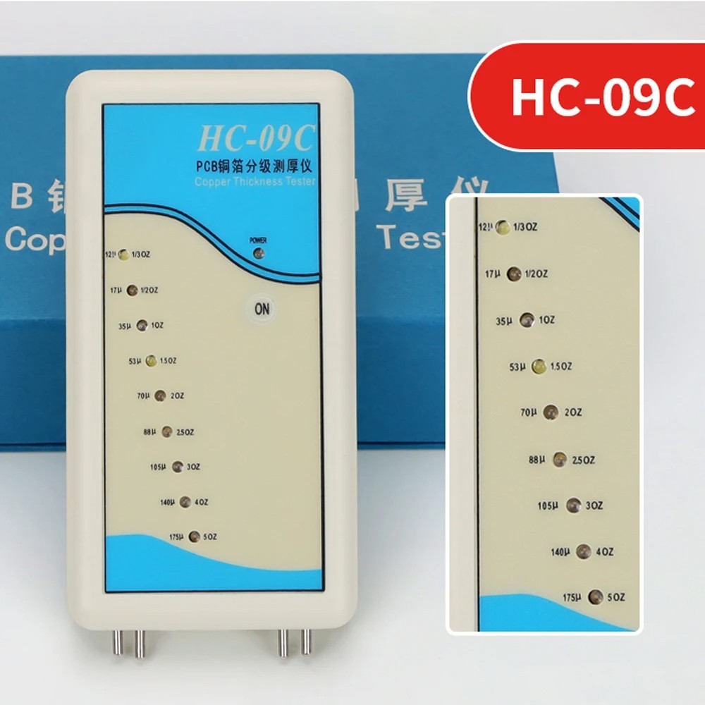 Handheld PCB Copper Clad Laminate Grading Tester Copper Foil Thickness Gauge NEW