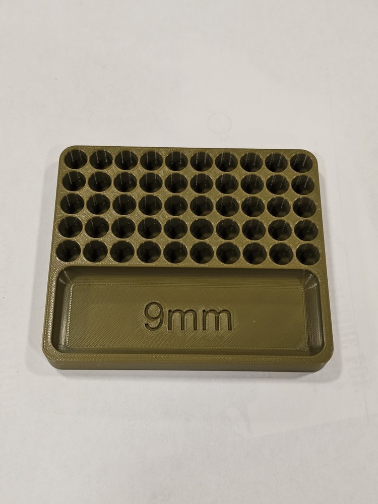 9mm Reloading Tray - OD Green