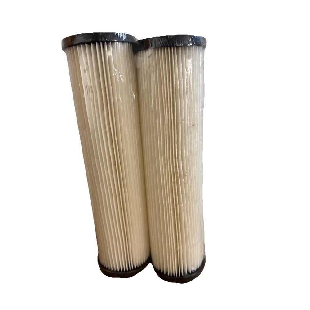 NEW OMNIFILTER RS1 Standard Pleated Cellulose Sediment Filter Cartridge 2 pack