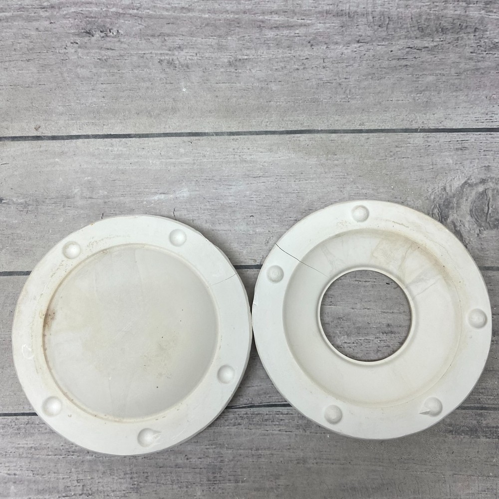 Unbranded Ceramic Casting Mold Round Plate