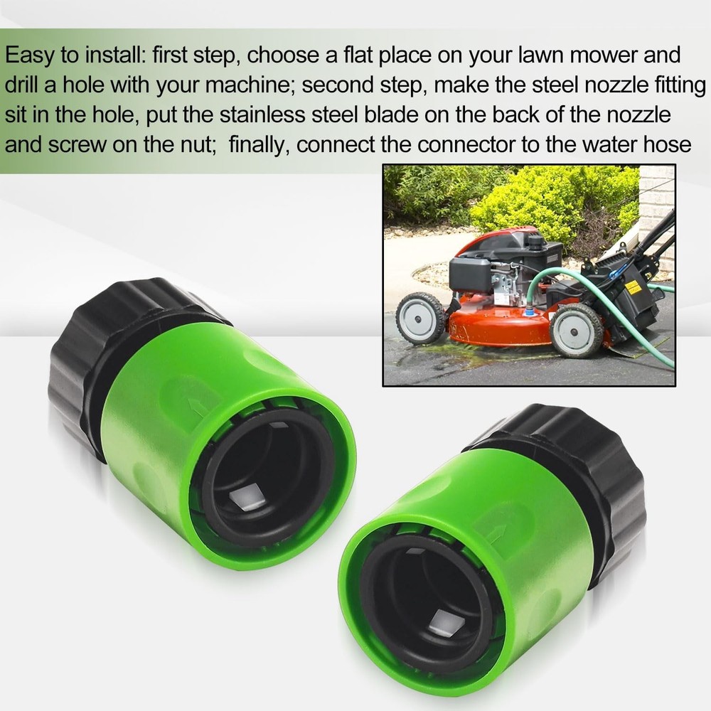 Lawn Mower Deck Wash Kit / Quick Connect Riding Kit...