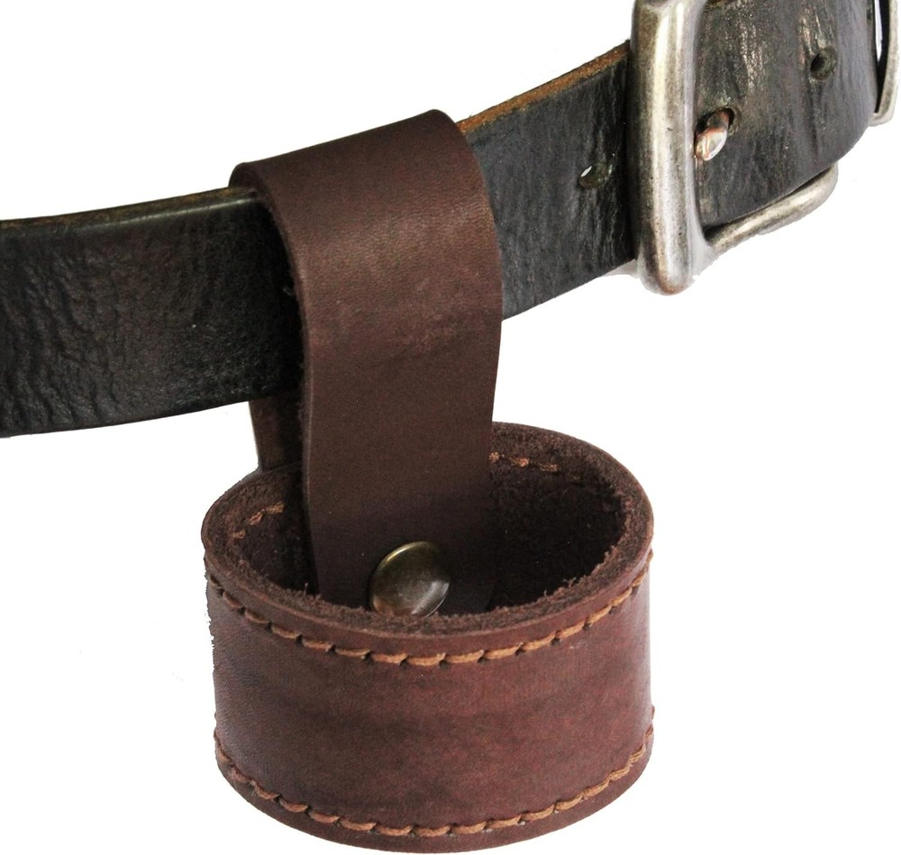 Leather Axe Hatchet Holder Holster With Belt Loop, Stitched Tool Sheath Handmade