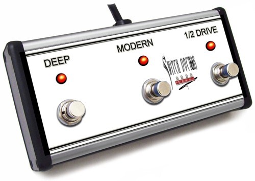 Switch Doctor - Custom 3 Button Footswitch for Mesa Boogie 2:90 (Two-Ninety)