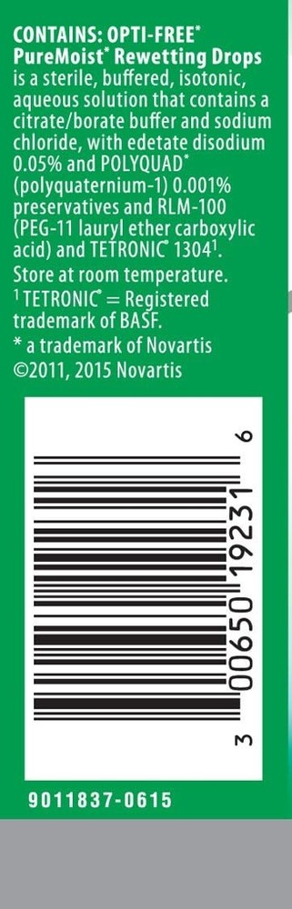 Puremoist Rewetting Drops, 12-mL