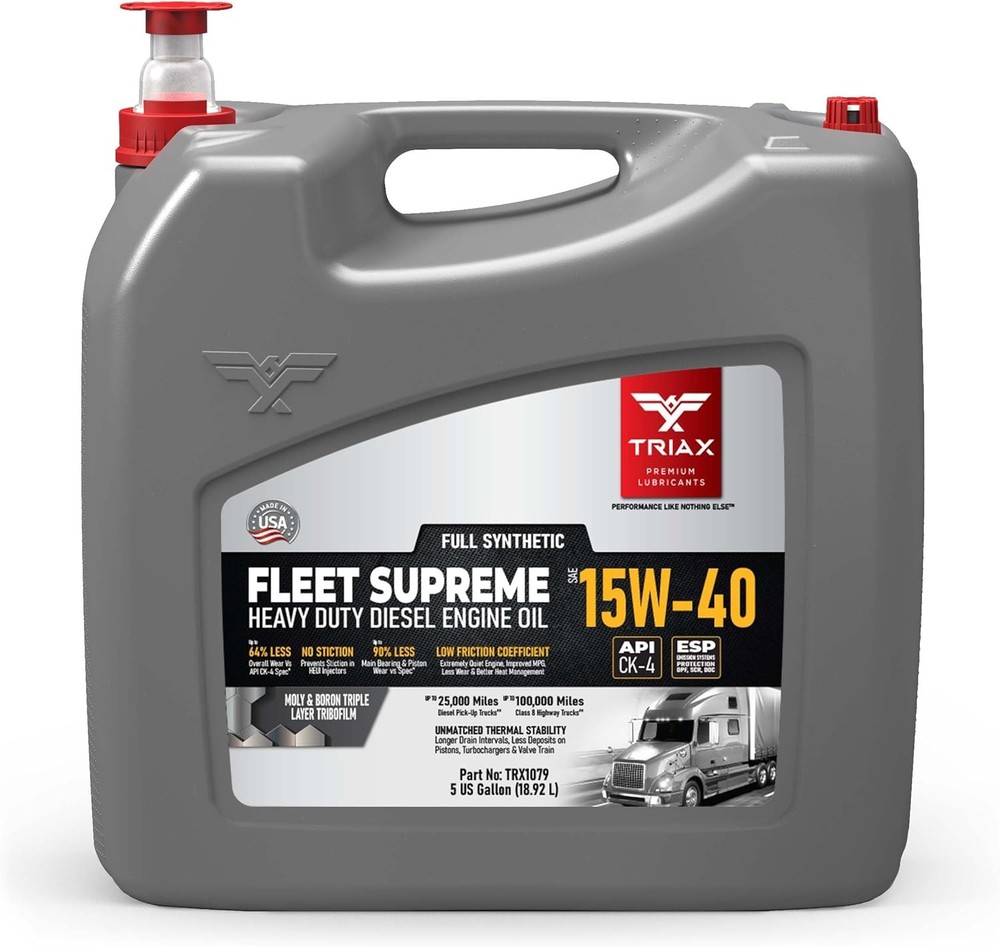 Fleet  15W-40 API -4 Full Synthetic Heavy Duty Diesel
