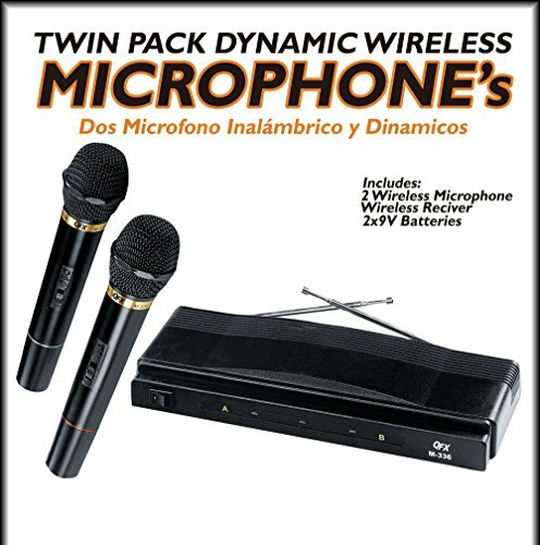 M-336 Wireless Dynamic Professional Microphone - Twin Pack