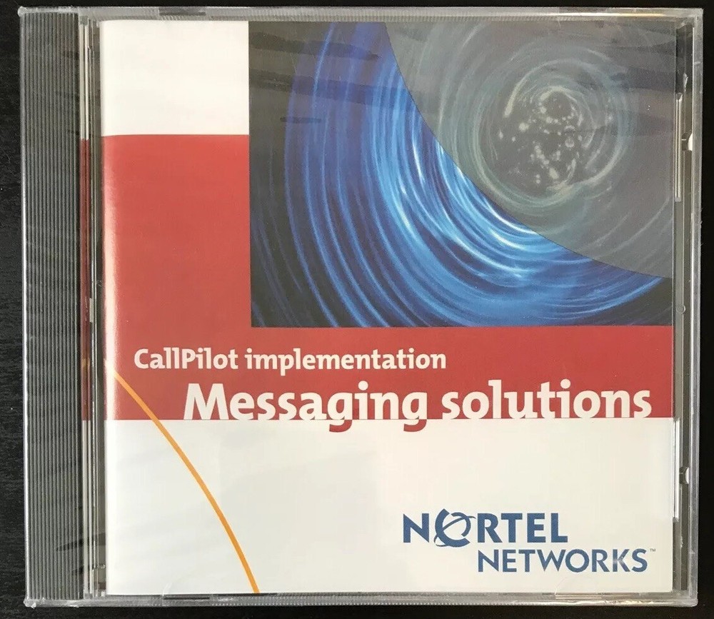 CallPilot Messaging Solutions, Desktop Client  (1999 Nortel Networks) CD-ROM New
