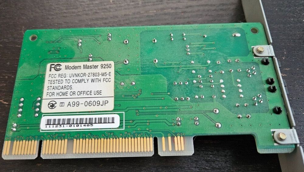 Modem Master 9250 R1.4 PCI