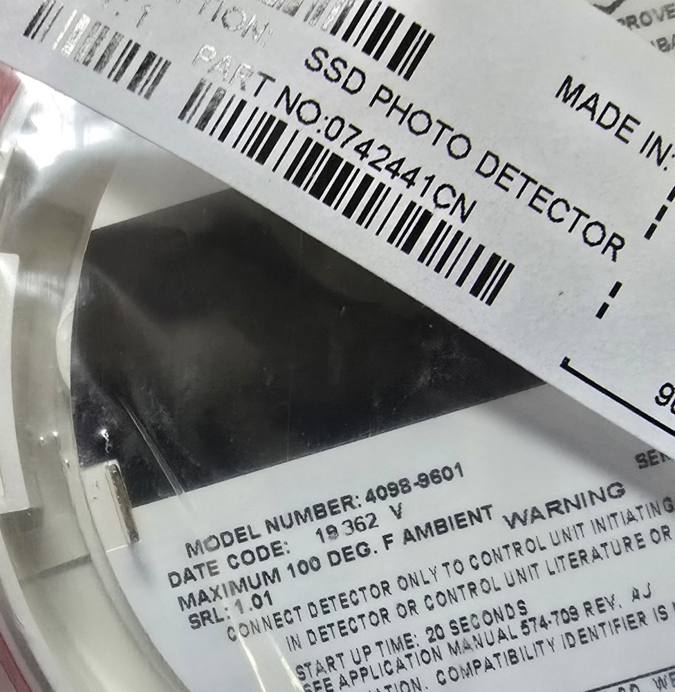 3 Pack Simplex 4098-9601 Smoke Detector Head