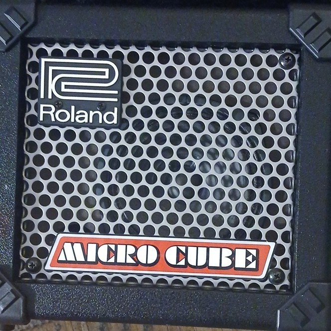 Roland Micro Cube Electric Guitar Amplifier Combo Solid State Practice