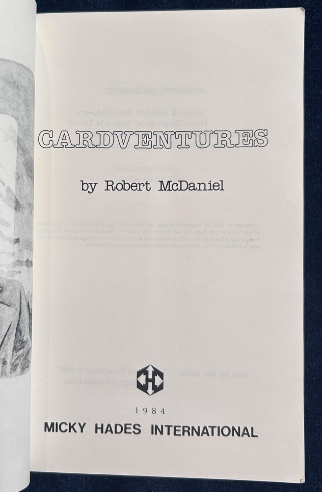 Card Ventures (Robert McDaniel) -1984