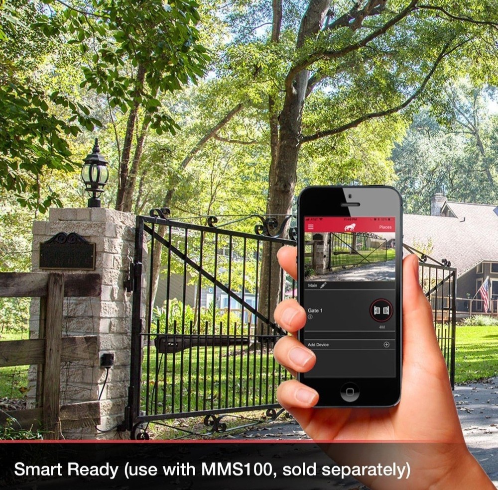 Mighty Mule MM371W Automatic Gate Opener Kit - Black